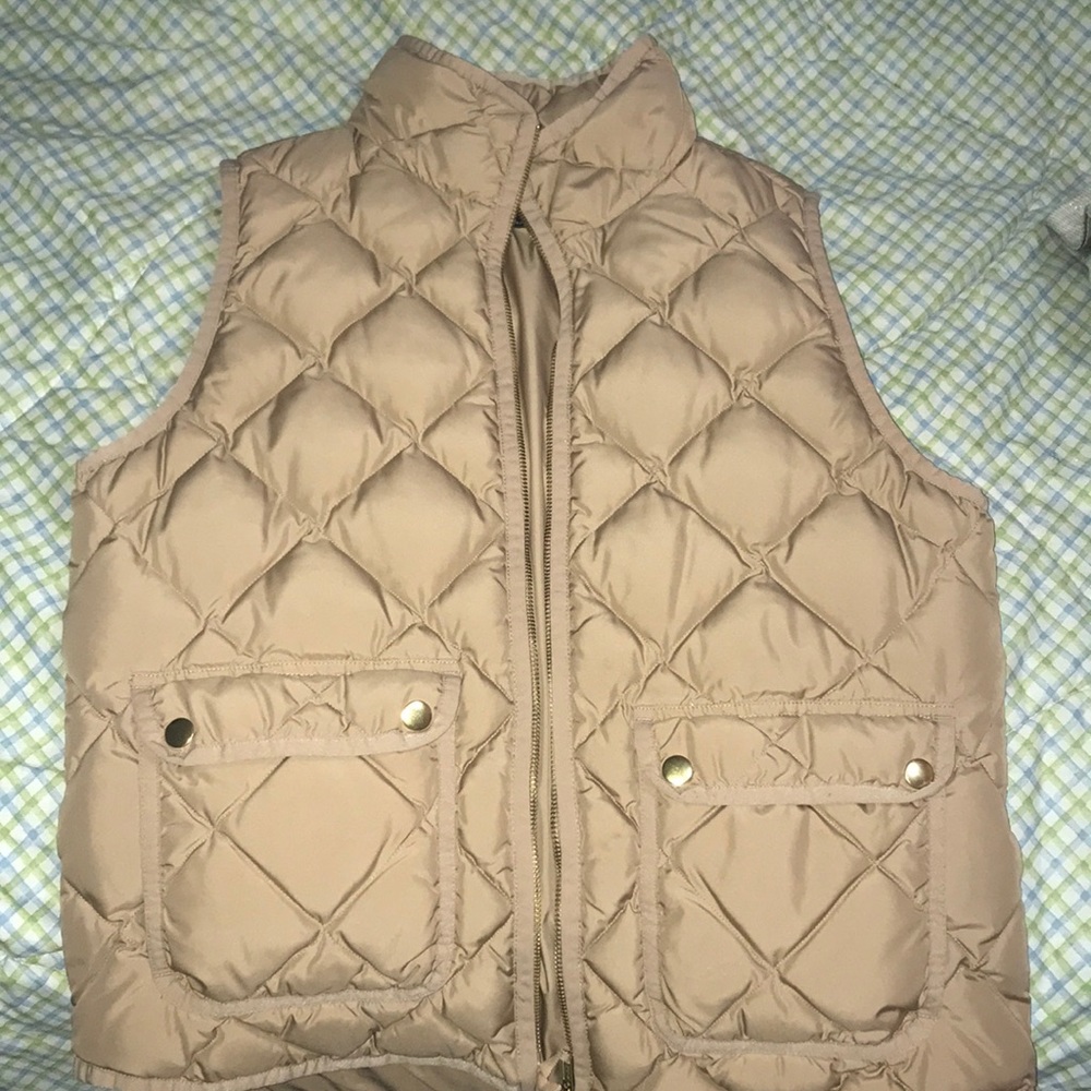J.Crew beige Women’s Vest!